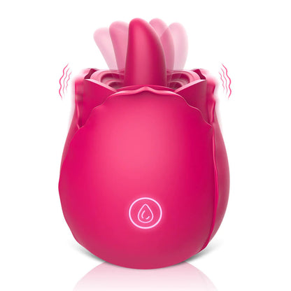 Rose Lush – Tongue Licking Vibrator