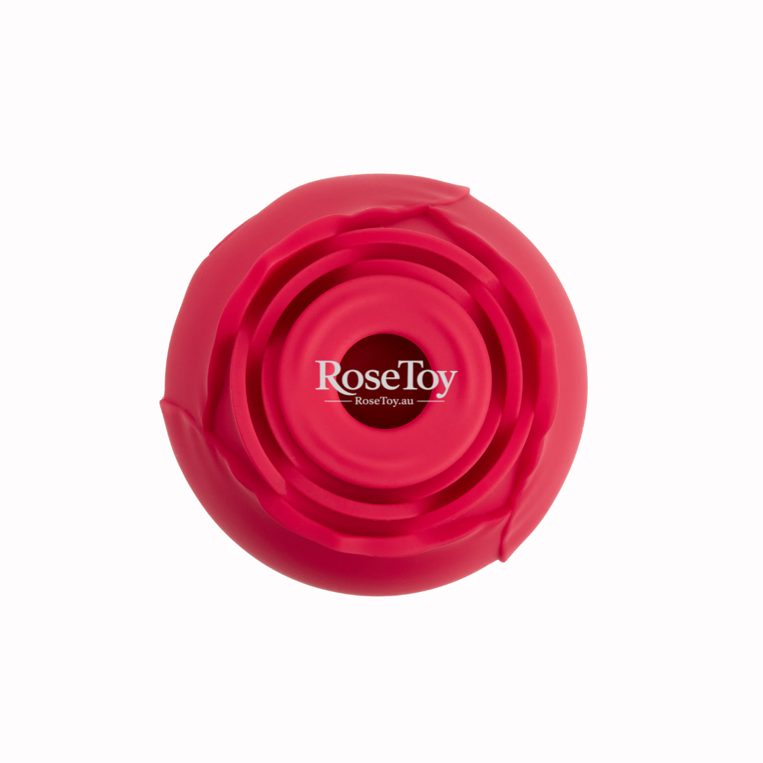 The Rose suction head on the original Rose Toy vibrator